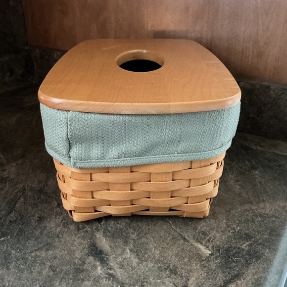 Longaberger Long Tissue Basket Set - Picture 4 of 13